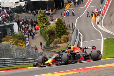 Verstappen blij met 3e plek in België: 'Het was een eenzame race'