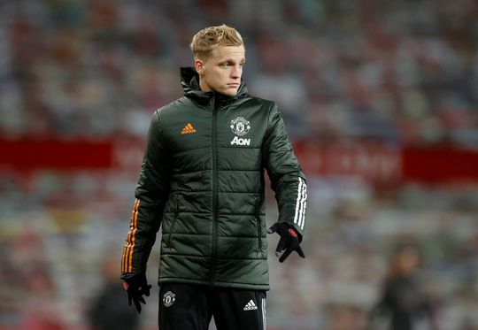 Van de Beek pas na interlandperiode terug bij ManU: 'In april weer fit'
