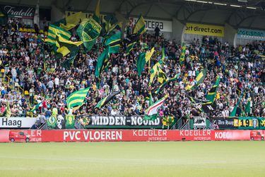 ADO-fans zijn verbod voor uitfans Ajax ook spuugzat en protesteren