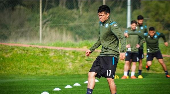 Trainer Napoli stuurt 'lusteloze' Lozano na ruzie weg van training