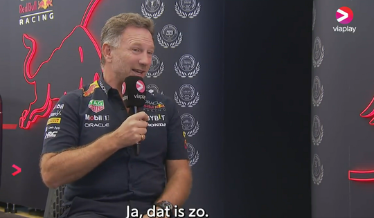 🎥 | Christian Horner: 'Sergio Pérez rijdt in 2024 voor Red Bull'