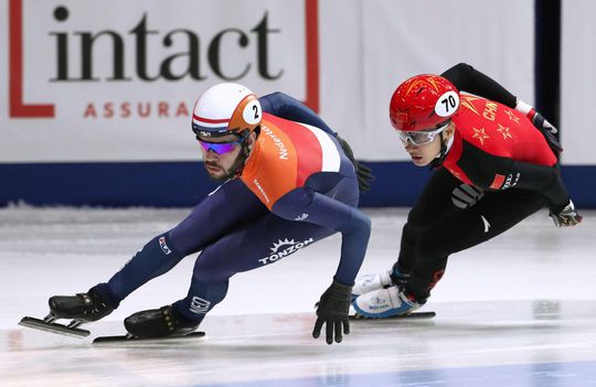 Knegt pakt bronzen medaille op WK shorttrack