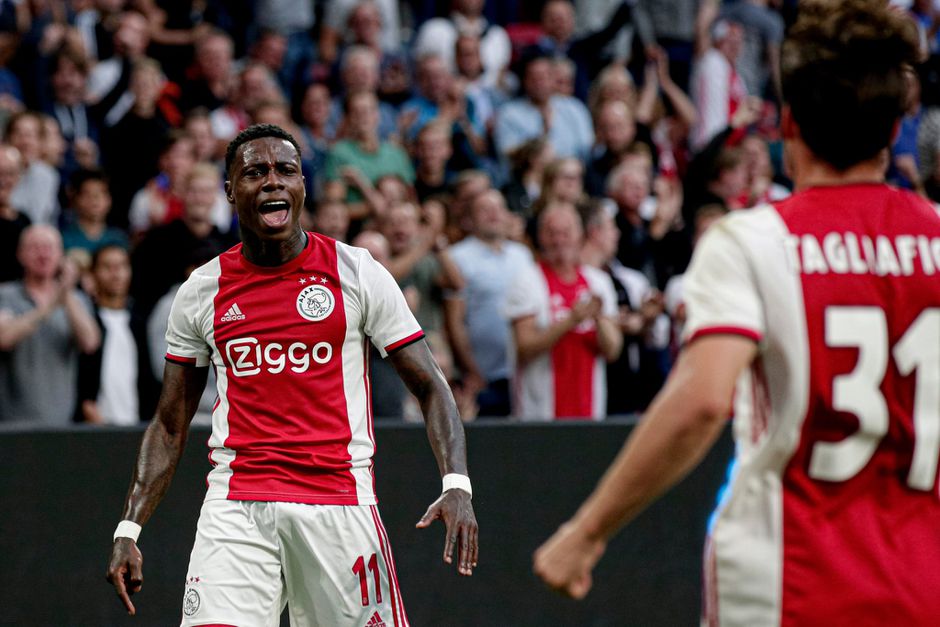 Quincy Promes genoot vorig jaar van Ajax in CL: 'Tellen ook Europees weer mee'