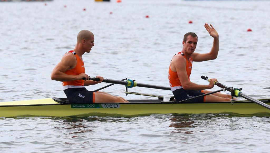 Oranje roeiploeg wisselvallig, toch strijdvaardig