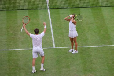 Wimbledon: Desirae Krawczyk en Neal Skupski winnen gemengd dubbel