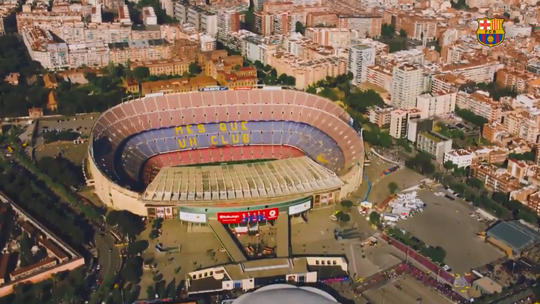 Vet! Barça showt plannen nieuw stadion in tof filmpje