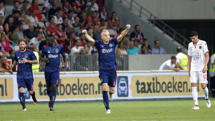 Ajax met zelfde 11 tegen Nice, Fransen zonder Balotelli