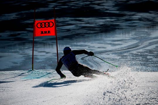 Zieke Marcel Hirscher wordt 'gewoon even' 2e op het WK, Kristoffersen pakt het goud