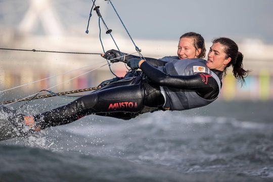 WK zeilen nog niet erg leuk voor Bekkerink en Duetz