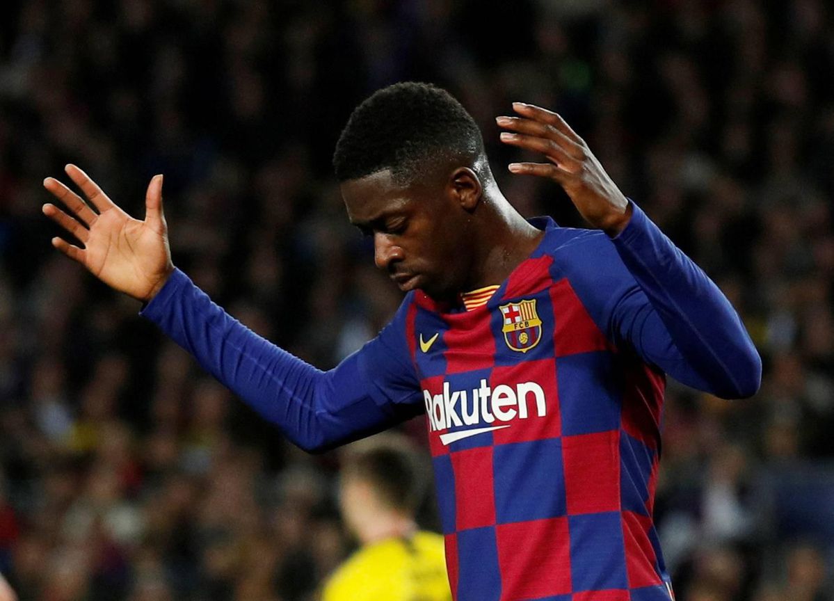 Barcelona wil vervanger voor geblesseerde Dembélé halen