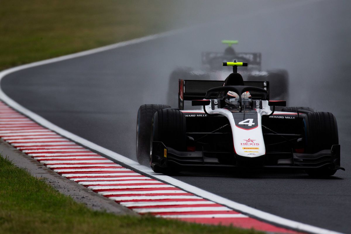 Nice: De Vries 2e in Hongarije en gaat nog steeds ruim aan kop in kampioenschap Formule 2