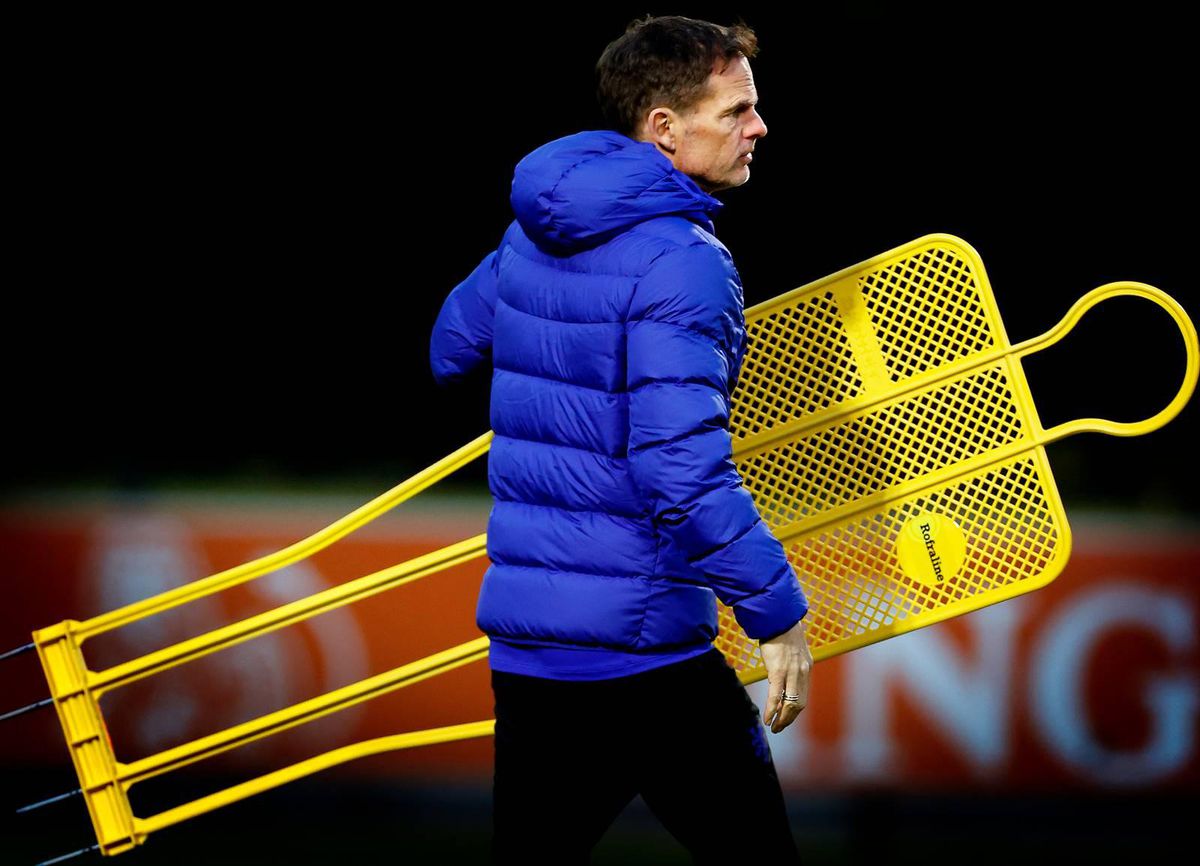 Frank de Boer lijkt opstelling te gaan aanpassen