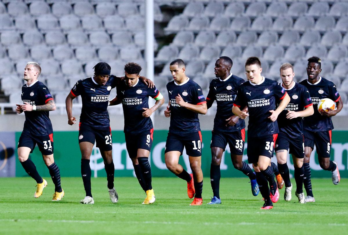 Malen schiet PSV in absolute slotfase naar verdiende zege in Europa League