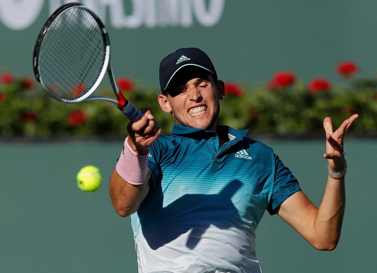 Thiem te sterk voor Federer in Indian Wells-finale