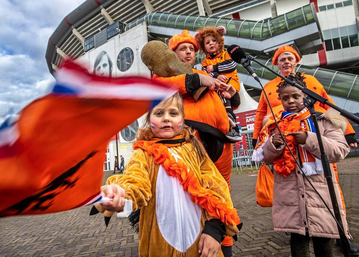 Plan in Nederland: minimaal 12.000 fans bij EK-duels Oranje