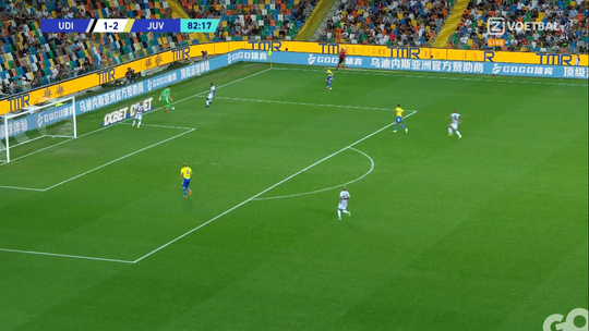 🎥 | Udinese komt op 2-2 door enorme blunder van Juventus-keeper Szczesny