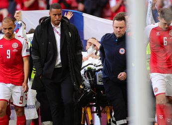 Deense bond meldt goed nieuws: 'Christian Eriksen is stabiel en aanspreekbaar'