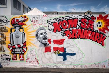 📸 |  Mooi! Deense hoofdstad Kopenhagen wordt volgespoten met Eriksen-graffiti