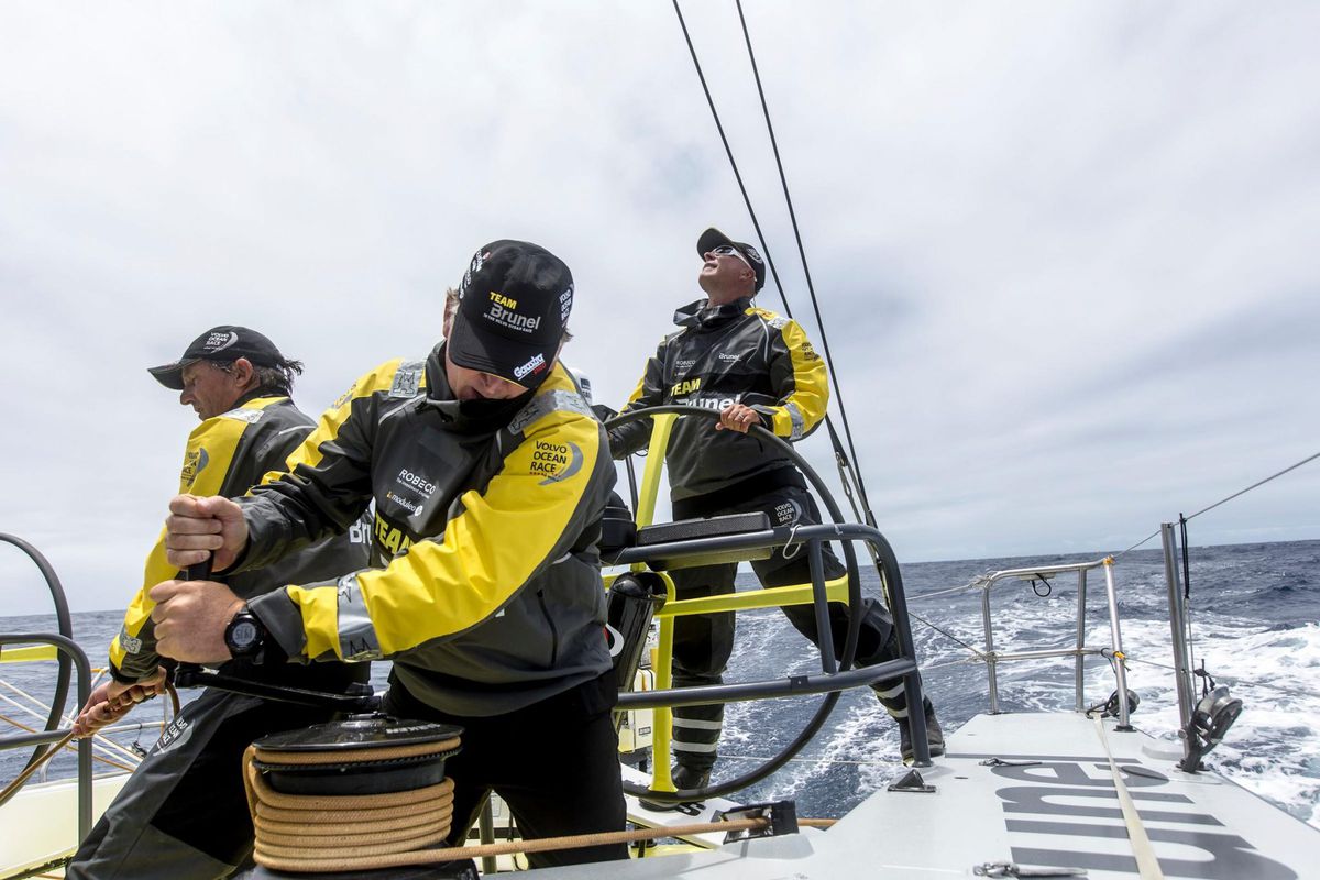 Team Brunel gaat nog altijd voor winst Volvo Ocean Race