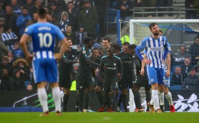 Chelsea binnen 6 minuten met 0-2 voor bij Brighton na 2 heerlijke goals (video's)