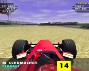 Check hier hoe sick de F1 PlayStation spellen tussen 1996 en 2018 zijn veranderd (video)