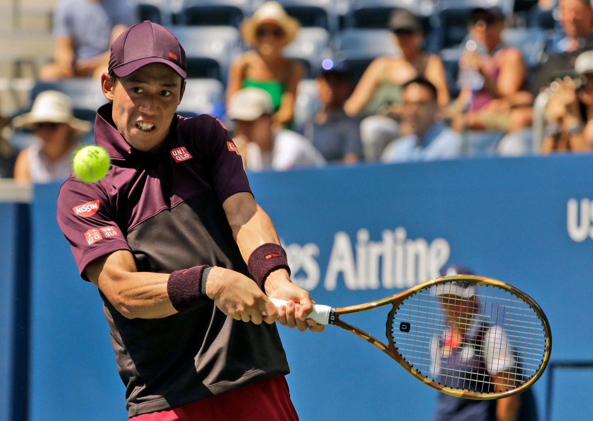 Nishikori gaat weer lekker in New York en staat voor 3de keer in kwartfinale US Open