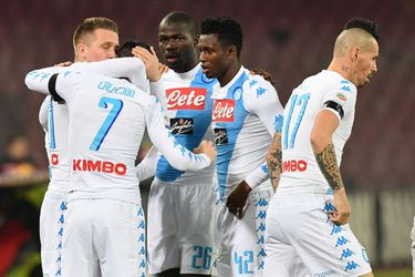 Napoli al na 5 minuten langs Internazionale