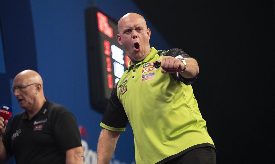 🎥| Van Gerwen zet hele sterke openingspartij neer tegen Wade bij Champions League of Darts