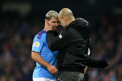 Guardiola bevestigt nieuwe club Agüero: 'Misschien onthul ik een geheim'