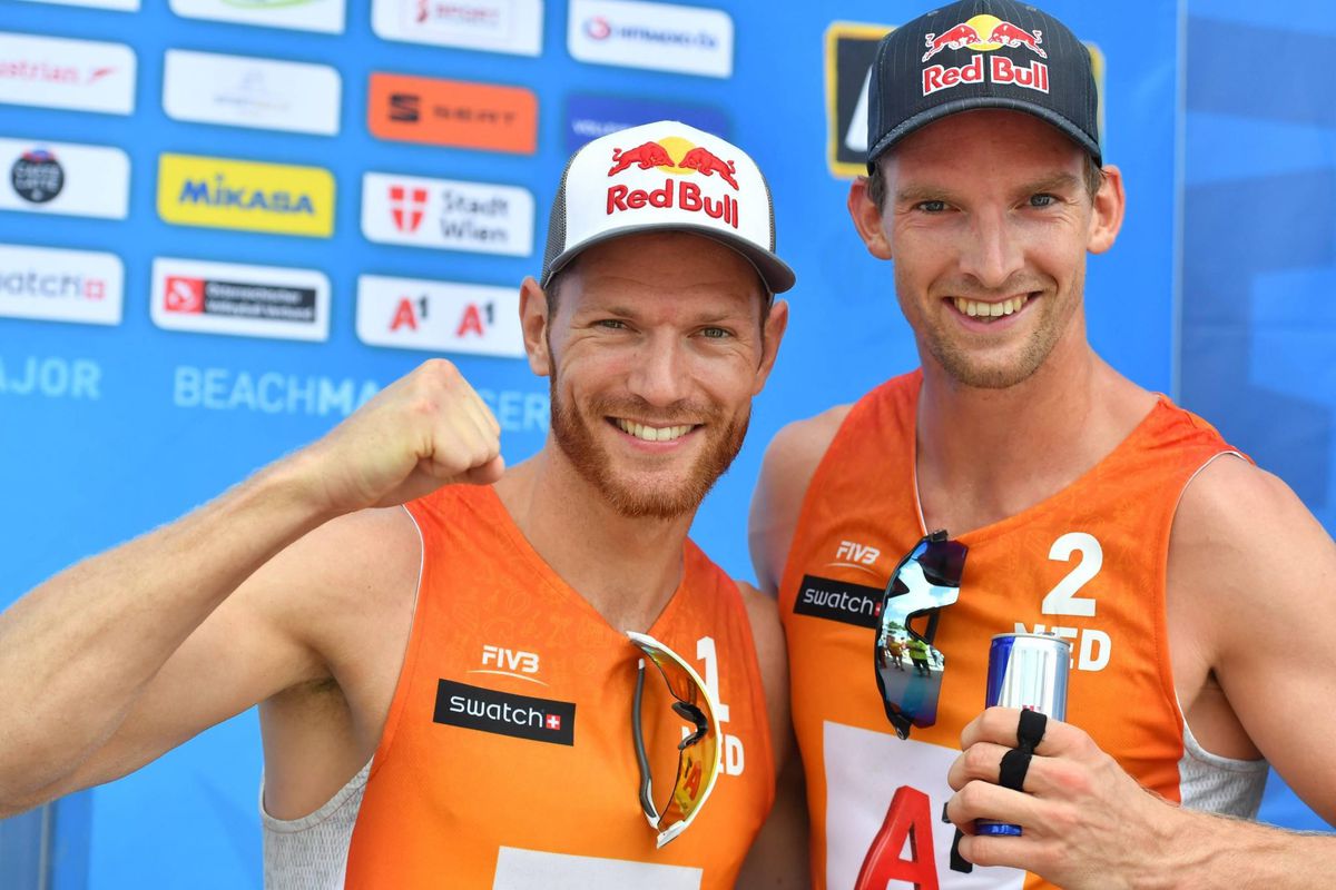 Beachvolleyballers Brouwer en Meeuwsen nog altijd op koers voor Spelen