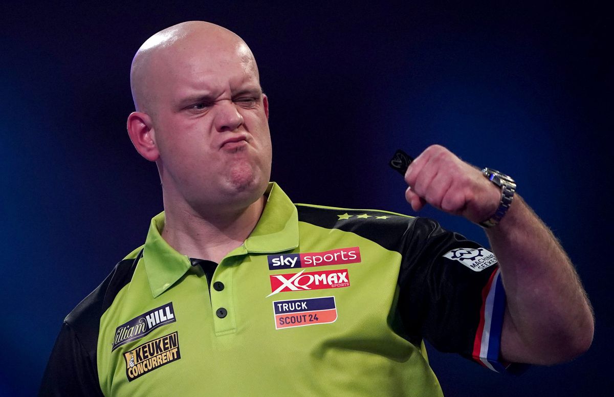 Van Gerwen is nu definitief de 9-darterkoning van de PDC