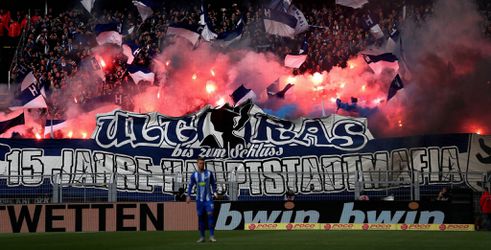 Hertha BSC verbiedt spandoeken voor duel met Leipzig na rellen tegen Dortmund