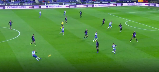 Espanyol-aanvaller Borja Iglesias scoort intikker na bijna-wereldgoal David Lopez (video)