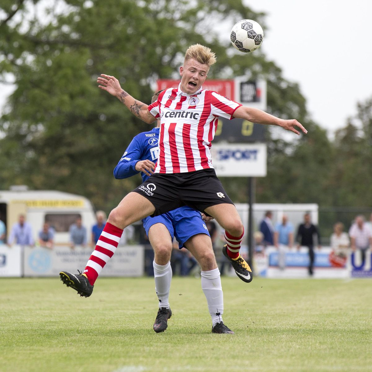 Sparta geeft voorsprong uit handen en speelt gelijk tegen HSV