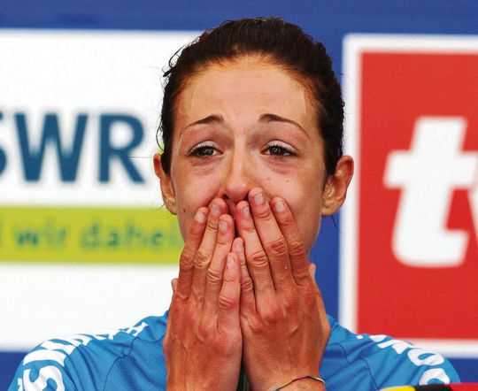 Bastianelli sprint naar winst in Gent-Wevelgem bij de vrouwen