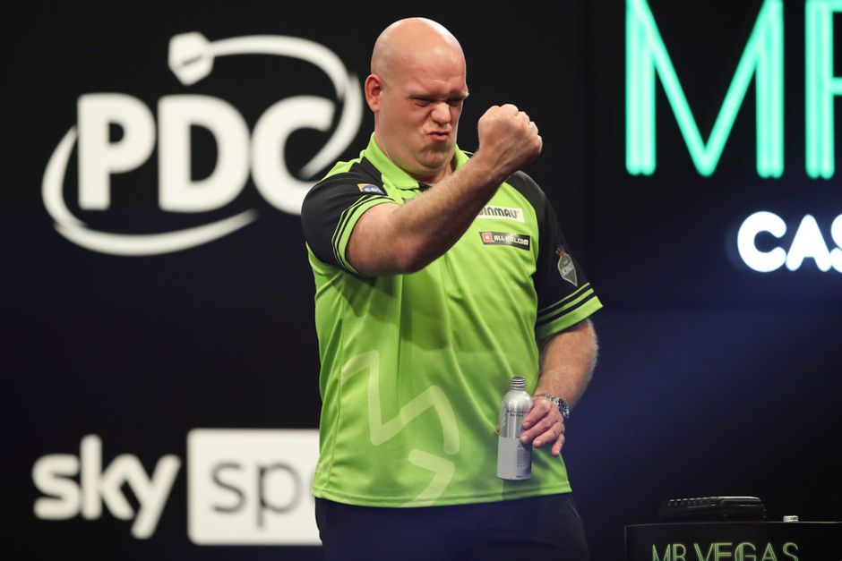 Speelschema Grand Slam of darts donderdag: Van Gerwen en Noppert strijden om kwartfinale