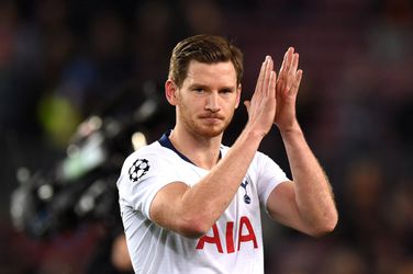 Tottenham licht optie in contract Vertonghen