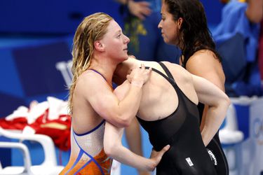 Nederlandse zwemsters niet in de buurt van een medaille op 4x100 vrij
