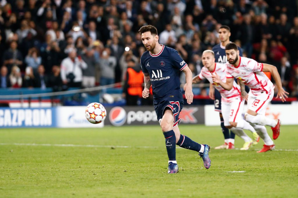 🎥 | Check hier de 2 goals (waaronder een panenka) van Lionel Messi tegen RB Leipzig