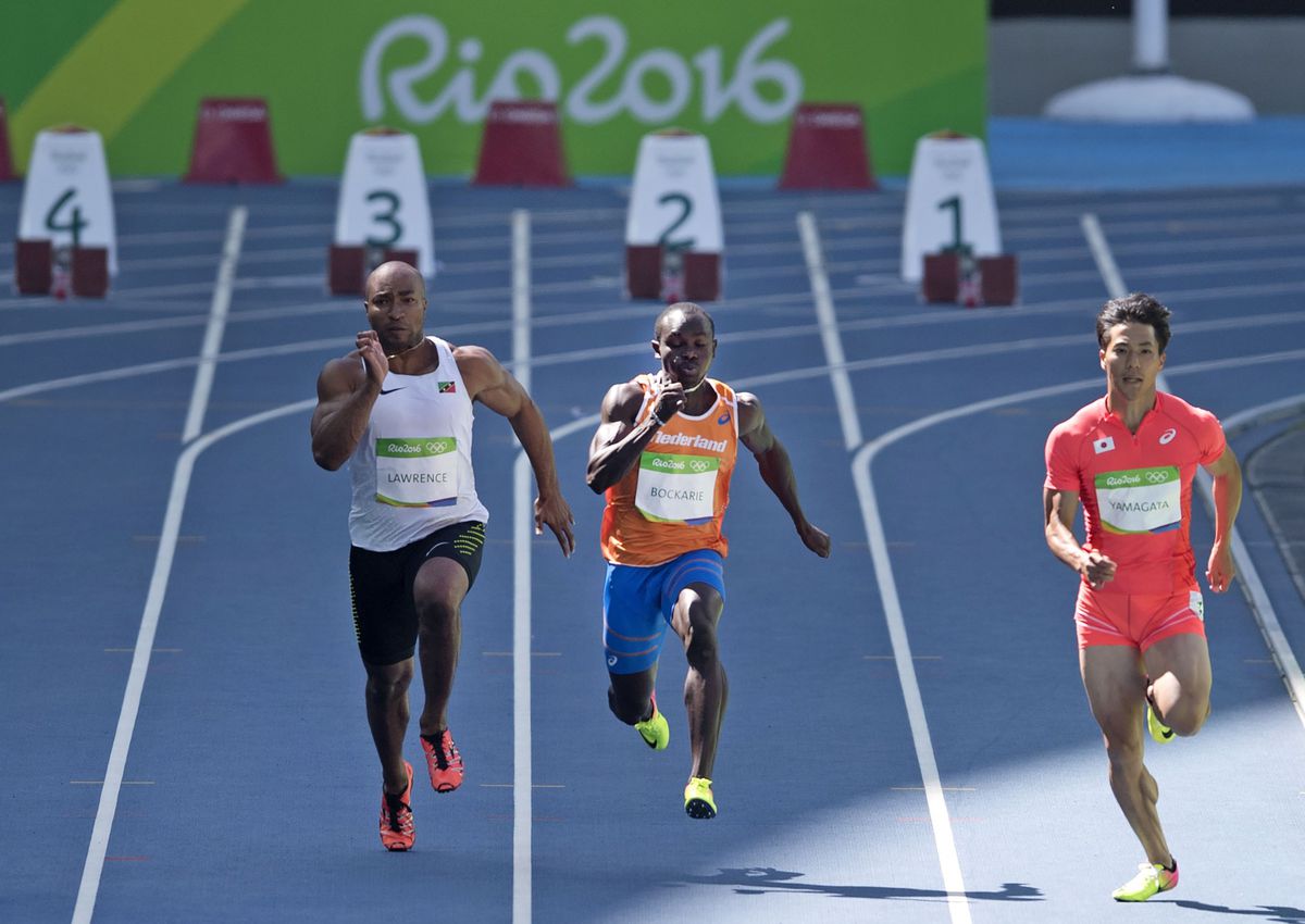 Geen halve finale op 200 meter voor Bockarie