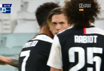 🎥 | Juventus heeft Serie A-titel bijna binnen na 2-0 van Bernadeschi
