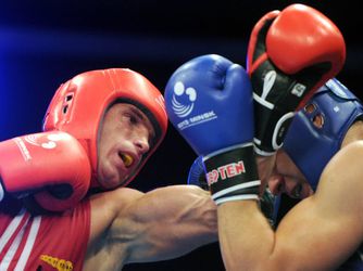 Bokser Peter Müllenberg in kwartfinale Europese Spelen (en EK boksen) uitgeschakeld