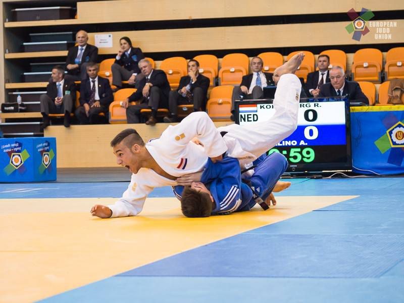 Ook judoka Koffijberg kan Nederlandse eer op medailleloze dag niet redden