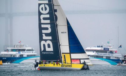 Volvo Ocean Race-team Brunel domineert en wint in Newport