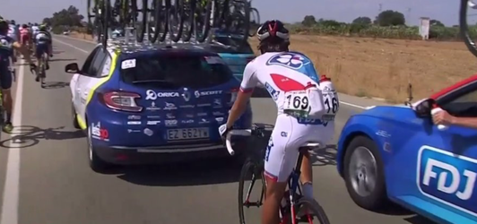 FDJ zet Eiking op de laatste dag uit Vuelta wegens 'ongepast gedrag'