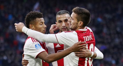 'Ajax mét Ziyech, De Jong, Tadic, Neres, Van de Beek en Dolberg in de spits'