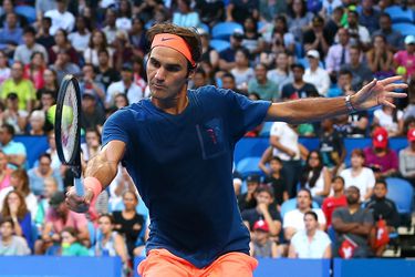 Federer wint meteen bij z'n rentree op de tennisbaan