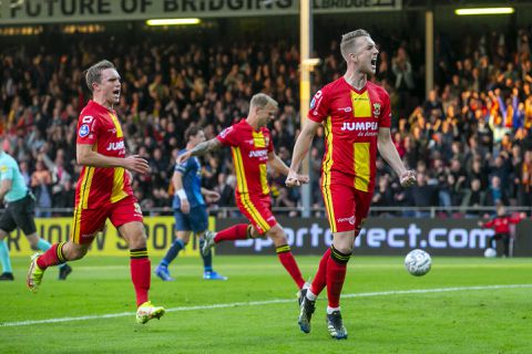 Go Ahead Eagles doet Cambuur na en pakt tegen Sparta ook voor het eerst 3 punten