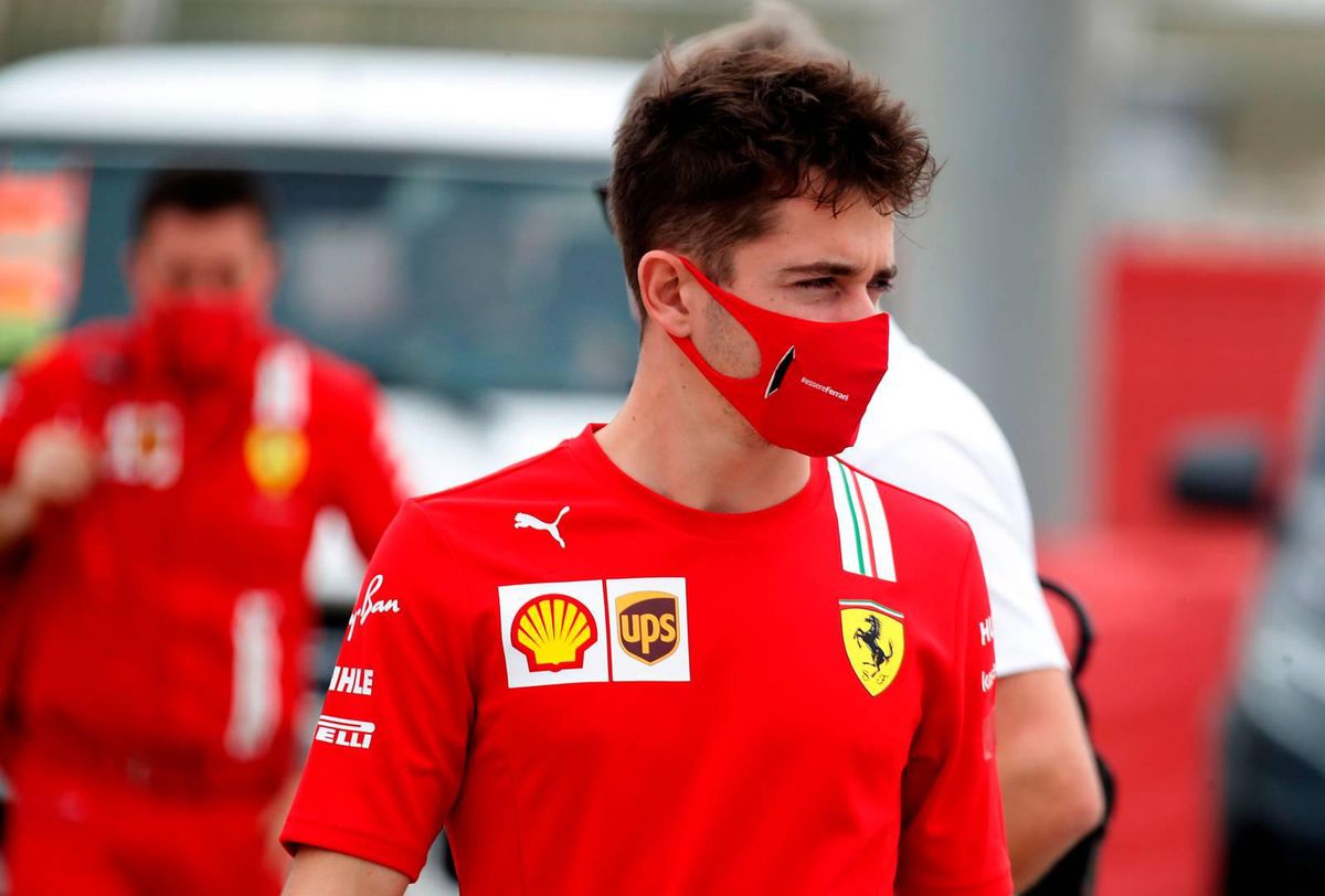 Ook Ferrari-coureur Charles Leclerc is positief getest op corona