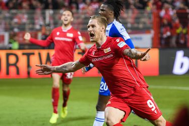 Union Berlin gooit spits Polter (29) per direct uit de selectie